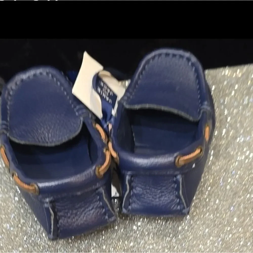 Janie & Jack Leather Driver Loafers‎
